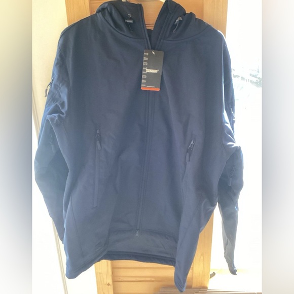 TACVASEN Men's waterproof hiking Skiing Jacket with Hood XL New coat - Picture 7 of 7